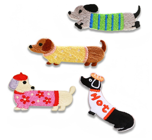 Parches de goma bordados, diseños de pegatinas animadas tridimensionales, letras termoadhesivas, insignias personalizadas de goma PVC - Product Image 6