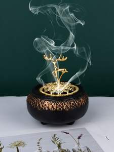 Quemador de Incienso Metálico Jaunty, Agrega un Toque Vibrante a los Rituales Diarios de Fragancia - Product Image 3