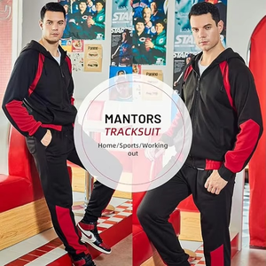 Survêtement pour homme avec design personnalisé, collection printemps tendance, veste et pantalon en nylon, service OEM, bon prix - Product Image 5