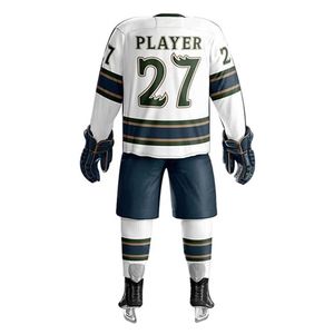 Maillots de hockey sur glace unisexes respirants, antibactériens, à séchage rapide, vêtements de sport d'équipe, imprimés, personnalisables, services OEM de haute qualité pour - Product Image 2