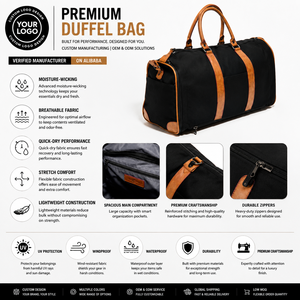 New Design Professional Best Selling High Quality Eco Friendly Polyester <b>Duffel</b> <b>Bag</b> Waterproof Canvas Solid Color <b>Duffel</b> <b>Bag</b> - Product Image 4