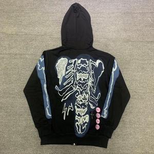 Sudadera con Capucha y Cremallera Completa de Algodón con Impresión DTG de Calidad Premium, Personalizable con Marca, Diseño Clásico Urbano, Unisex - Product Image 2