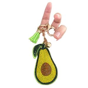 LLavero de diseño con cuentas de semillas de muñeca bordado hecho a mano con estilo lindo de moda con diseño de joyería de alta calidad de la India - Product Image 3