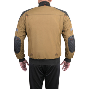 Chaqueta Bomber de Cordura y Softshell para Hombre, para Motociclismo Urbano, Certificación CE, Impermeable y Resistente al Viento, para Todas las Estaciones - LAZIB MOTO GEARS - Product Image 3
