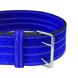 Ceinture de musculation double anse pour adulte en cuir synthétique, soutien dorsal pour l'haltérophilie et le fitness - Product Image 5