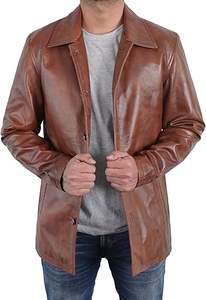 High Quality Custom Tie-<b>Dye</b> Leather Jacket for Men Winter Men Jacket Genuine Leather and Customized Shell Men Jacket - Product Image 3