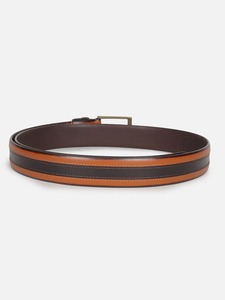 Ceinture en cuir véritable pour homme, logo personnalisé, vente en gros, boucle à ardillon, marron, noir, bicolore, faite à la main, pour tenue habillée ou jean, ensemble cadeau premium - Product Image 2