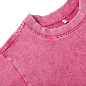 Nouveau femmes mode doux coton t-shirt décontracté Sport à manches courtes Cool rétro vêtements haut court couleur unie mince lavé T-Shirt - Product Image 6