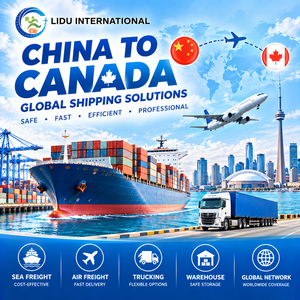 Envío Multimodal China-Canadá, Agente de Transporte Aéreo, Ferroviario y Marítimo, DDP Puerta a Puerta, FBA, Servicio 7x24 en Línea - Product Image 1
