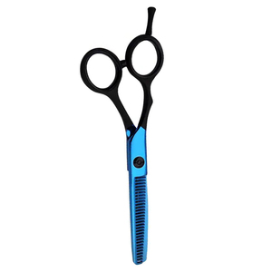 Thinning <b>Scissor</b> <b>Left</b> Right <b>Handed</b> Stainless Steel Thinning <b>Scissors</b> Cutting Shears With Non-slip Grip Rings Hairdressing Shears - Product Image 5