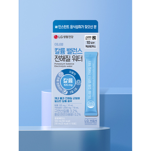 LG Household & Health Care Innerview Potassium Balance Electrolyte Potable Water 10-Packs Premium - Product Image 1