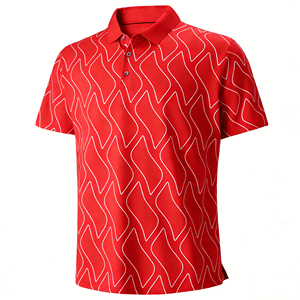 Camiseta de Golf de Lujo Personalizada de Alta Calidad, Antiarrugas, de Poliéster Tejido, Manga Corta, Talla Grande, Lisa, con Bordado - Product Image 6
