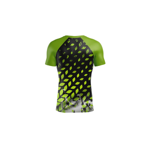 Custom Print Bulk Wholesale Youth <b>Compression</b> <b>Shirts</b> <b>Men</b> Gym Sports Athletic Slim Fit Short Sleeve <b>Compression</b> <b>Shirts</b> Rash Guard - Product Image 2