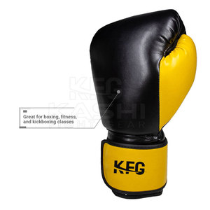 Top Trendy 16 oz Leather Boxing Gloves Strong Outer Shell Inner Foam Moisture Wicking Breathable Design Customizable Packaging - Product Image 2