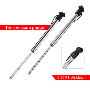 Manomètre de pression des pneus en acier inoxydable Roadpower (RP-GAU-PEN) avec embout métallique - 100 PSI - Assure une inflation optimale des pneus - Product Image 5