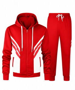 Ensembles de survêtements de football unisexes ajustés, respirants et confortables, avec lettrage, design haut de gamme, pour le printemps, vente en gros - Product Image 1