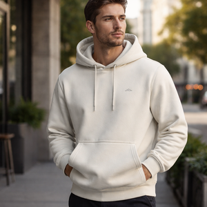 Sweat à capuche en coton double couche pour hommes - Qualité supérieure, vente en gros, fournisseur OEM personnalisé - Product Image 6