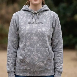 เสื้อฮู้ดลายพรางพระคัมภีร์พระเยซู สำหรับผู้ชาย ผู้หญิง และเยาวชน ผ้าฝ้ายฟลีซเนื้อหนาคุณภาพพรีเมียม ผลิตโดยผู้ผลิตเสื้อสเวตเชิ้ตแบบสั่งทำ - Product Image 6