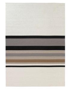 Durable Stripe Design Outdoor Hand Woven Polypropylene Rug PET Flat <b>Weave</b> Technique Custom Pattern Stain Resistant Eco Friendly - Product Image 5