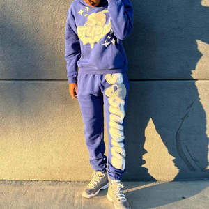 Conjunto de Sudadera con Capucha y Pantalones Deportivos Ajustados de Fabricación Personalizada - Product Image 2