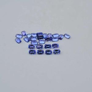 3x5mm Natural Blue Tanzanite Long Cushion Loose Gemstone Wholesale Premium Tanzanite Faceted Cut Stones For Handmade Jewelry - Product Image 2