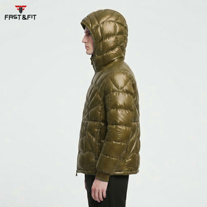 High Quality Men's Puffer Jacket Stand Collar Hooded Waterproof Windbreaker Plus Size Outdoor <b>Bubble</b> <b>Coats</b> Made Durable Canvas - Product Image 3
