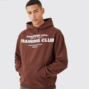 Premium Oversize 100% Cotton Fleece Regular Fit 380/410 GSM Breathable Custom Printed <b>String</b> Less Zipper-Up Acid Wash Winter - Product Image 1