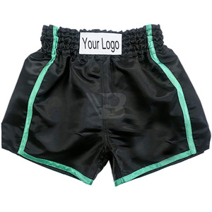 Shorts de Muay Thai pour hommes en satin respirant à séchage rapide pour MMA, Kickboxing, Grappling, BJJ, Arts martiaux, Combat - Product Image 3