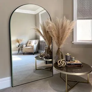 Modern Handmade Metal <b>Wall</b> Mirror Artistic Round Decorative Mirror for Contemporary Home Hotel Restaurant <b>Wall</b> Interior Decor - Product Image 5