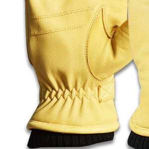 Guantes de Invierno de Cuero Genuino para Hombre JMS INDUSTRIES, Compatibles con Pantalla Táctil, Transpirables, Deportivos, Casuales, para Uso en Exteriores - Product Image 2