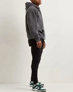 <b>Men</b> High Quality Oversized Thick Heavyweight Cotton Cropped <b>Men</b> With Fashionable <b>Hoodie</b> Oversized Tracksuits Oversized Embroider - Product Image 5