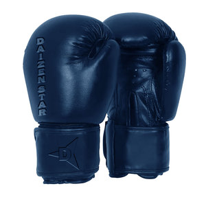 Guantes de Boxeo Daizen de Cuero con Cordones, Color Marrón Oscuro, Correa de Muñeca Ajustable, Equipo de Entrenamiento para Adultos, Empaque Personalizable con Impresión en Lámina - Product Image 5