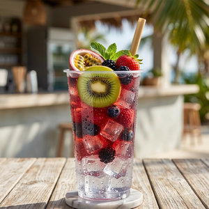 Gobelet en plastique PP polypropylène de grande taille et de forme large, 26 oz, 9 gr, pour bière, jus et soda, fabriqué en Indonésie - Product Image 6