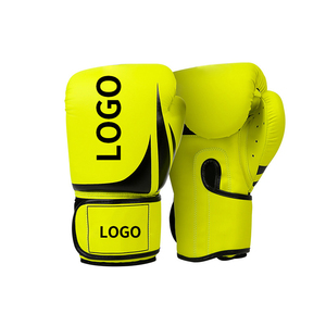 Gants de boxe OEM Gants de boxe en cuir véritable personnalisés Excellente protection Performance Gants de boxe en peau de vache vente en gros - Product Image 1