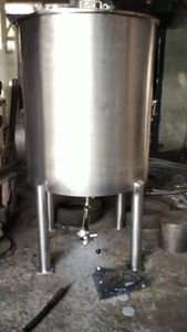 Stainless Steel Liquid Mixing Tank Electric Heating Mixing <b>Pot</b> Tank Emulsifying Mixer Vessel for Dairy and Soap Processing - Product Image 2