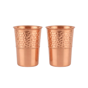 Ensemble de 2 mugs Moscow Mule en cuivre martelé artisanal, tasses à boire en cuivre pur avec poignée pour cocktails, bar et cuisine - Product Image 3