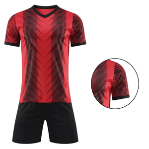 เสื้อฟุตบอลชายราคาสมเหตุสมผล ชุดยูนิฟอร์มขาสั้น พิมพ์ลาย คุณภาพพรีเมียม กันยับ แห้งเร็ว - Product Image 3