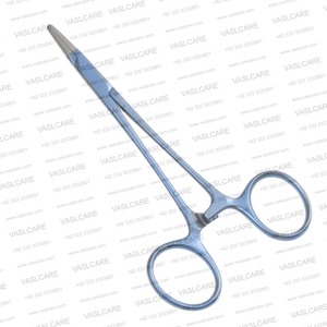 Portaagujas de Titanio Halsey de 5 Pulgadas con Punta de Diamante, Carburo de Tungsteno, para Microcirugía, Cirugía Plástica, Instrumento de Sutura de Vaslcare - Product Image 4