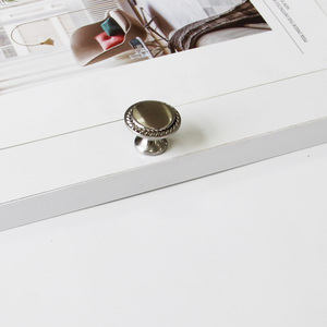 Poignée de tiroir en alliage de zinc avec bordure en corde, contemporaine, durable, écologique, installation facile, quincaillerie pour chambre, armoire, salle de bain - Product Image 4