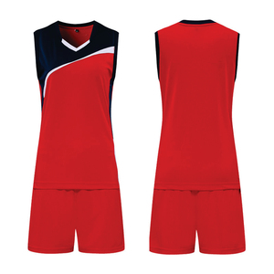 Professional <b>Volleyball</b> Uniform 100% Polyester Quick Dry Breathable Customizable <b>Sets</b> - Product Image 1