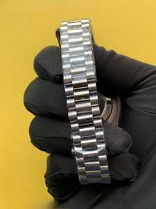 BOJ Plain R.O.L.E.X.20 41MM Limited Edition Fluted Bezel Roman Dial Stainless Steel Mechanical Automatic Wrist <b>Watch</b> Low Price - Product Image 5