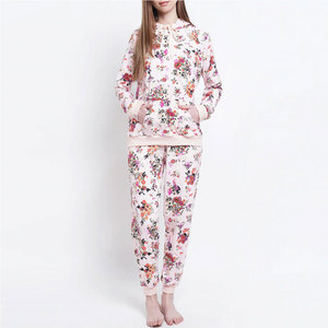 Professional Garment Factory <b>Women</b> Winter Casual Solid Eco-Friendly 100% Cotton Tracksuits Custom Size Options Factory Direct - Product Image 1