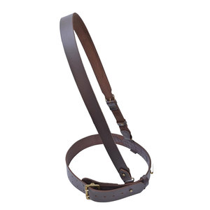 Nouvelle ceinture Sam Browne en cuir de vachette avec boucle en acier, durable et écologique, pour vêtements spéciaux - Product Image 1