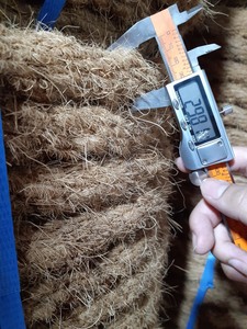 LISTO PARA ENVIAR: Cuerda de Coco Ecológica Segura y Limpia, Cordón de Fibra de Coco Pura, Ideal para Control de Suelo y Fijación de Terrenos - Proveedor - Product Image 6