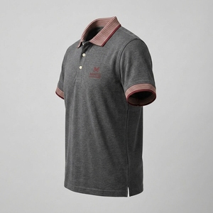 Camiseta Casual para Hombre, 100% Algodón, Diseño Sólido, Transpirable, de Secado Rápido, Colores Personalizables, Alta Calidad, Superventas - Product Image 4