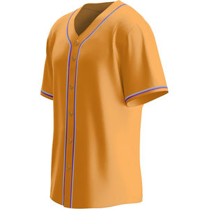 Maillots de baseball de qualité tournoi, tissu polyester premium, panneaux de mobilité améliorés, respirabilité stratégique - Product Image 2