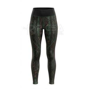 Leggings de chasse mi-longs en tricot respirant et décontracté, flexibles pour la chasse, l'observation de la faune et la marche en forêt - Product Image 4