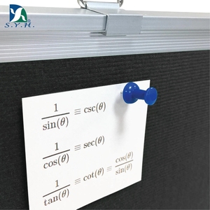 Tablero de Exhibición de Fieltro Negro con Logotipo Personalizado y Marco de Aluminio para Uso Comercial y Escolar - Product Image 4