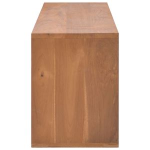 Supporto TV in Teak legno massello 43.3 "x 11.8" x 15.7 "dimensioni elegante e resistente - Product Image 3