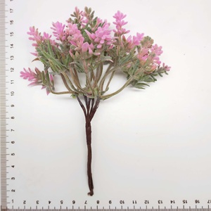 Miniature Plastic Artificial Pink Lavender Plant-For Wreaths Dollhouse Decor or Tabletop - Product Image 4